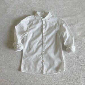 Zara Kids White Button Down Shirt